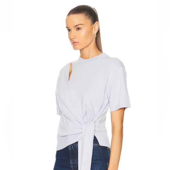 SIMKHAI Wrap Sweater Luxury Classic XS - Picture 7 of 9